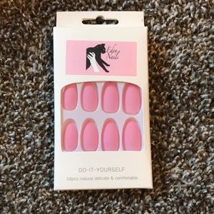 Eve in Eden Nails Press On Nails- Pink